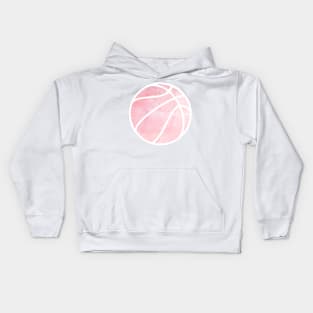 Basketball Pink Kids Hoodie